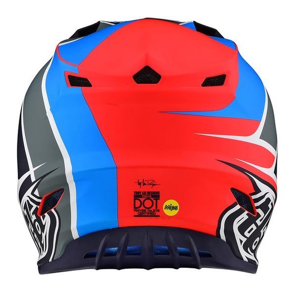 МотоШлем TLD SE4 POLYACRYLITE [BETA ORANGE/NAVY] M