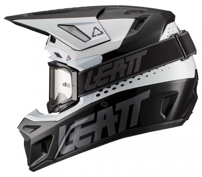 Шолом LEATT Helmet Moto 8.5 + Goggle (Black), M, M