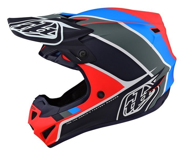 МотоШлем TLD SE4 POLYACRYLITE [BETA ORANGE/NAVY] M
