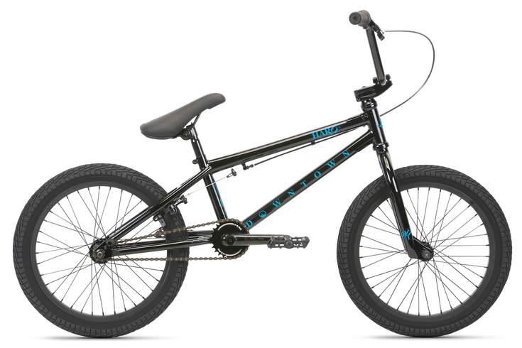 Купить Велосипед BMX Wheels Haro 2021-23 Downtown 18" Black с доставкой по Украине