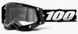 Окуляри 100% RACECRAFT 2 Goggle Black - Clear Lens, Clear Lens