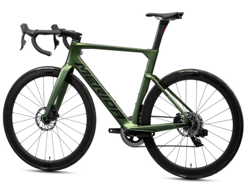 Купити Велосипед Merida REACTO 7000 S, SILK FOG GREEN(BLACK) з доставкою по Україні