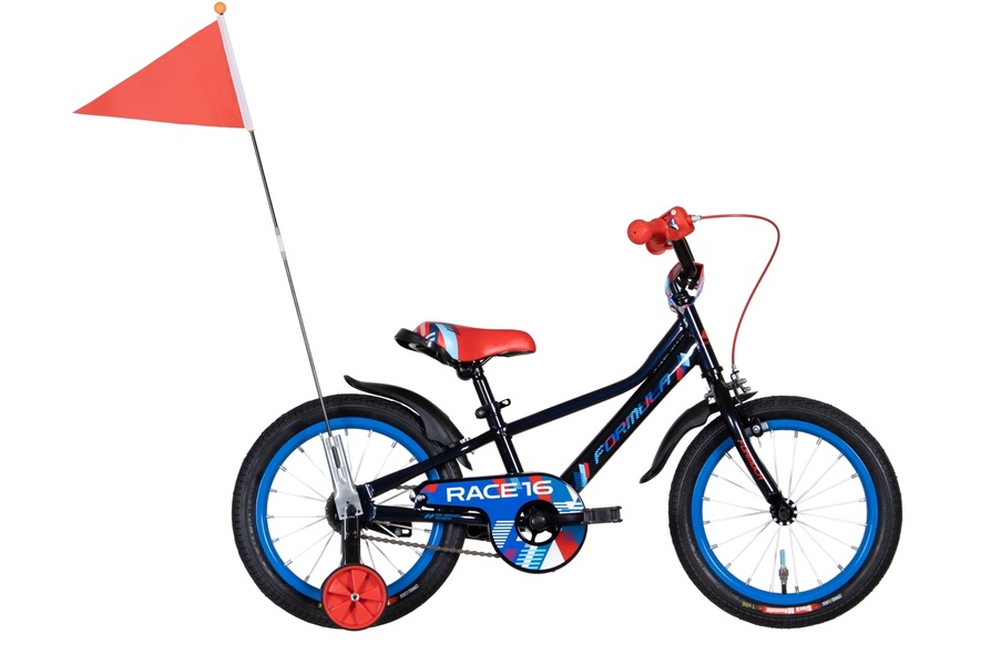 Купити Велосипед дитячий 16" Formula Race ST 2022, блакитно-червоний з доставкою по Україні