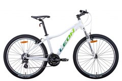 Купити Велосипед жіночий 26" Leon HT Lady 17,5" рама 2021, біло-зелений з доставкою по Україні