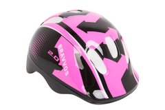 Купити Шлем велосипедный HEL104 (черно-розовый) з доставкою по Україні
