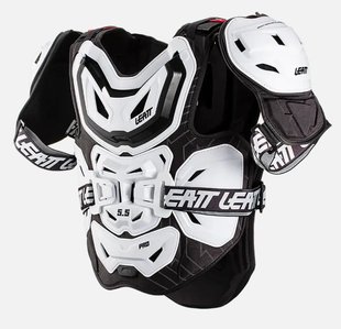 Захист тіла LEATT 5.5 Pro Chest Protector (White), One Size