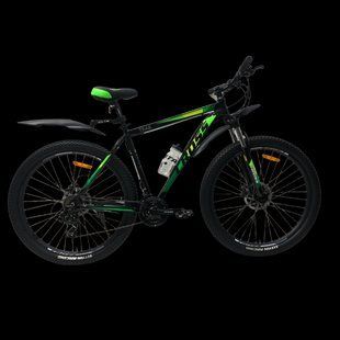 Купити Велосипед CROSS Trail 2025 29"19" Чорний-Зелений з доставкою по Україні