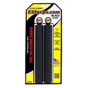 Купить Грипсы ESI XXL 8.25" Extra Chunky (черные) с доставкой по Украине