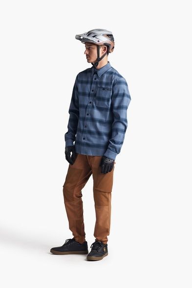 Сорочка TLD GRIND FLANNEL STRIPE [BLUE MIRAGE] SM