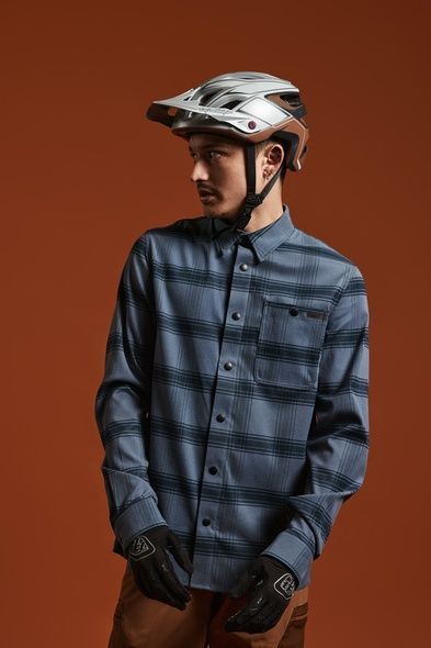 Сорочка TLD GRIND FLANNEL STRIPE [BLUE MIRAGE] SM