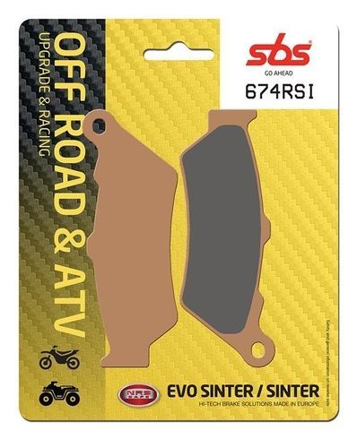 Тормозные колодки SBS Racing Brake Pads, EVO Sinter/Sinter (965RSI)