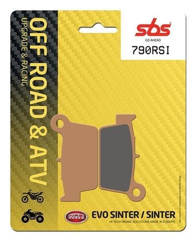 Тормозные колодки SBS Racing Brake Pads, EVO Sinter/Sinter (965RSI)