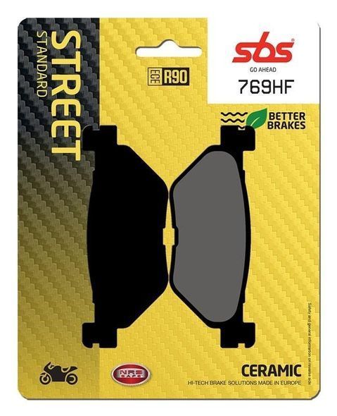 Гальмівні колодки SBS Standard Brake Pads, Ceramic (769HF)