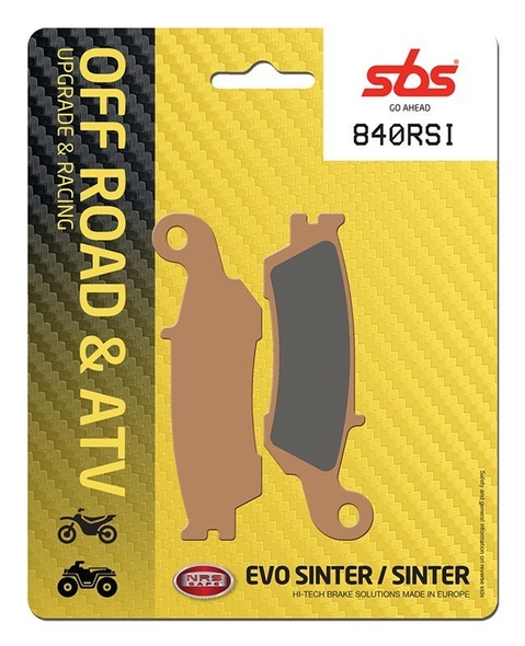 Колодки гальмівні SBS Racing Brake Pads, EVO Sinter/Sinter (965RSI)