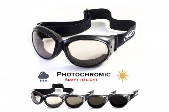 Окуляри захисні Global Vision Eliminator Photochromic (clear), прозорі фотохромні