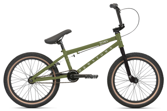 Купити Велосипед дитячий BMX 18" Haro Downtown 2023, хакі з доставкою по Україні