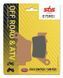 Тормозные колодки SBS Racing Brake Pads, EVO Sinter/Sinter (965RSI)