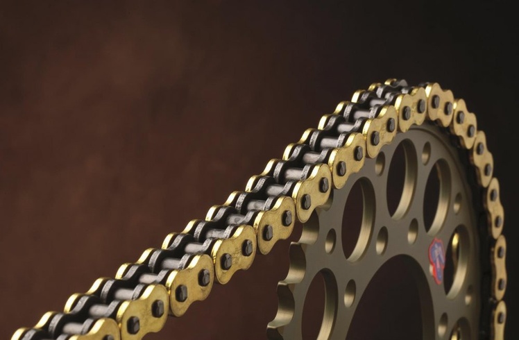 Цепка Renthal R4 Road SRS Chain 520 (Gold), 520-116L/SRS Ring