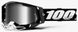 Окуляри 100% RACECRAFT 2 Goggle Black - Mirror Silver Lens, Mirror Lens, Mirror Lens