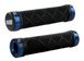 Купити Грипси ODI Cross Trainer MTB Lock-On Bonus Pack Black/Blue Clamps (чорні з синіми замками) з доставкою по Україні