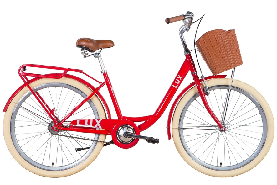 Купить Велосипед 26" Dorozhnik LUX 2022 (красный) с доставкой по Украине