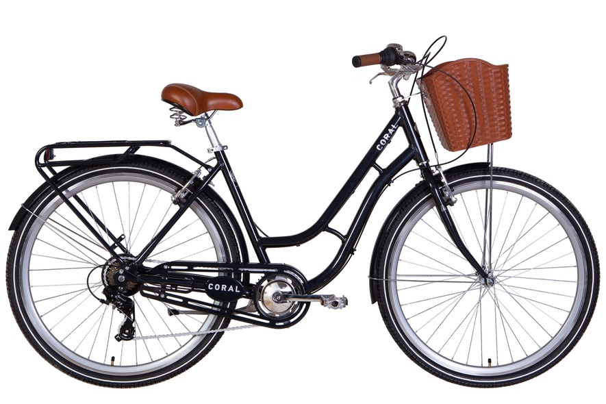 Купить Велосипед 28" Dorozhnik CORAL 2022 темно-серый с доставкой по Украине