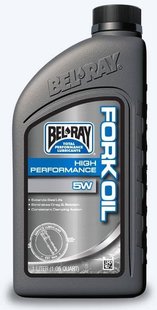 Олія гідравлічна Bel-Ray High Perf Fork Oil (1л), 5w