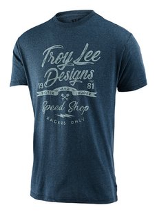 Футболка TLD Widow Maker Tee [Indigo/Black Heather] розмір SM