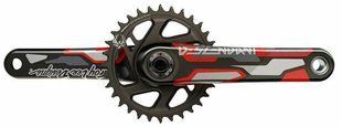 Купить Шатуни Truvativ Descendant Troy Lee Designs DH DUB83 165 Зірка 36Т Червоний с доставкой по Украине