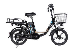 Купить Велосипед з електроприводом 18" AL SPACE eELDORADO DD FR рама-15" 48B 15А*г 1000Вт чорно-синій 2026 с доставкой по Украине