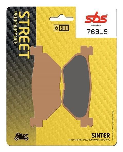 Колодки гальмівні SBS Performance Brake Pads, Sinter (769LS)