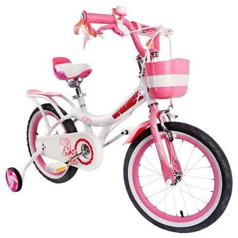 Купити Велосипед RoyalBaby JENNY GIRLS 18", OFFICIAL UA, рожевий з доставкою по Україні