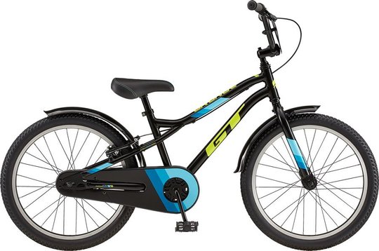 Купити Велосипед дитячий 20" GT GRUNGE 20, чорний 2020 з доставкою по Україні