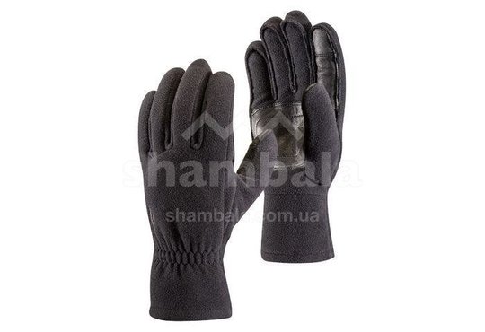 Рукавички чоловічі Black Diamond MidWeight Windbloc Fleece Gloves Black, р. L (BD 801039.BLAK-L), L, Перчатки, Фліс