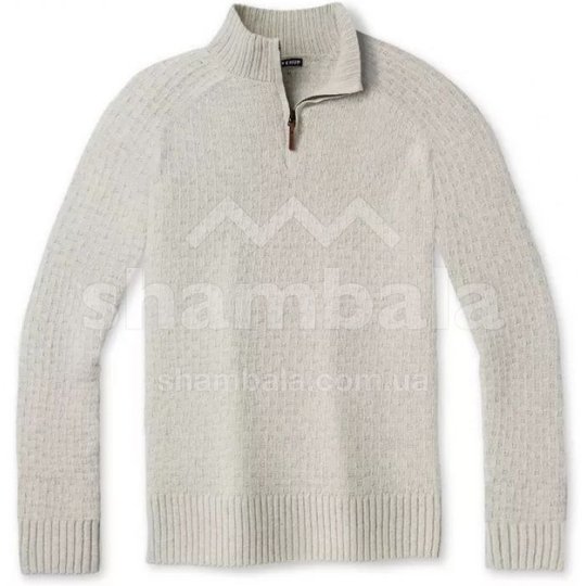 Мужской свитер Smartwool Men's Chup Tahti Half Zip Sweater, Ash Heather, M (SW SW016467.047-M), M, Комбінований