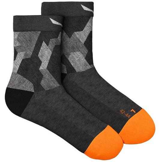 Купити Шкарпетки чоловічі Salewa Pedroc Camo AM M QRT Sock, black, 39-41 (69041/0911 39-41) з доставкою по Україні