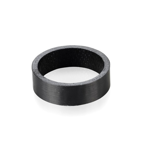Купить Проставочное кольцо XLC черное, 10 мм, 1 1/8" карбон с доставкой по Украине