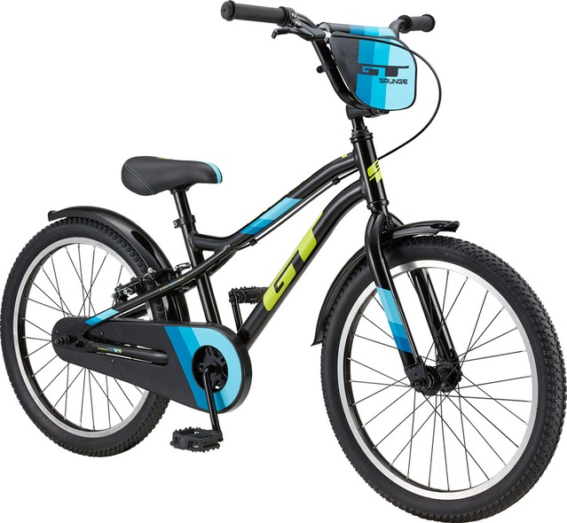 Купить Велосипед детский 20" GT GRUNGE 20, черный 2020 с доставкой по Украине
