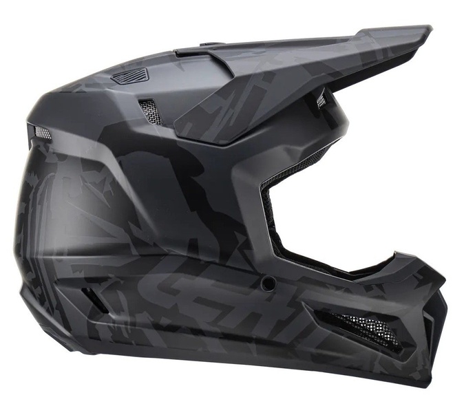 Шолом LEATT Helmet Moto 3.5 + Goggle (Stealth), M