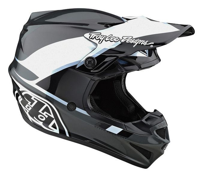 МотоШлем TLD SE4 POLYACRYLITE [BETA SILVER] L