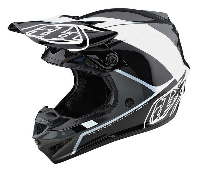 МотоШлем TLD SE4 POLYACRYLITE [BETA SILVER] L