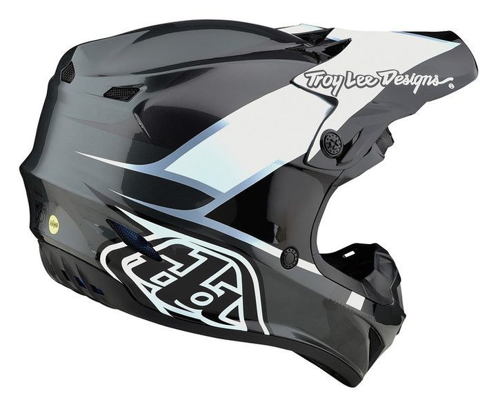 МотоШлем TLD SE4 POLYACRYLITE [BETA SILVER] L