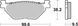 Колодки гальмівні SBS Performance Brake Pads, Sinter (769LS)