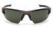 Захисні окуляри Venture Gear Tactical Semtex 2.0 Gun Metal (forest grey) Anti-Fog, чорно-зелені в кольоровій оправі "темний металік"