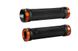 Купити Грипси ODI Ruffian MTB Lock-On Bonus Pack Black w/Orange Clamps (чорні з помаранчевими замками) з доставкою по Україні