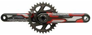 Купить Шатуни Truvativ Descendant CoLab Troy Lee Designs Eagle All Downhill DUB83 12s 170 w Direct Mount 36t X-SYNC 2 CNC Chainring Red с доставкой по Украине