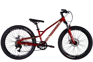 Купить Велосипед ST 24" Discovery FLINT DD FR рама-12" червоний 2025 с доставкой по Украине