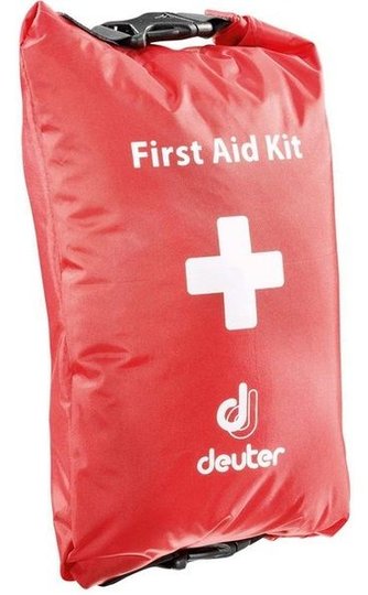 Аптечка Deuter First Aid Kid DRY M колір 505 fire (заповнена)