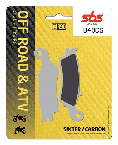 Колодки гальмівні SBS Comp Brake Pads, Carbon (777CS)