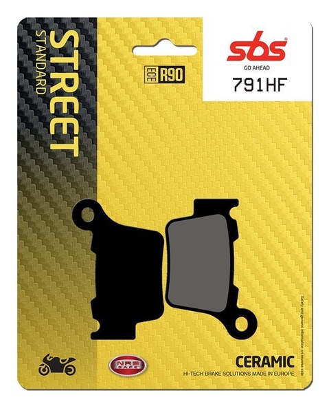 Колодки гальмівні SBS Standard Brake Pads, Ceramic (834HF)